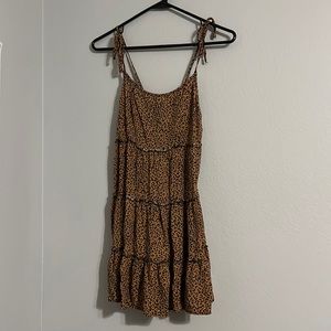 Cheetah print dress